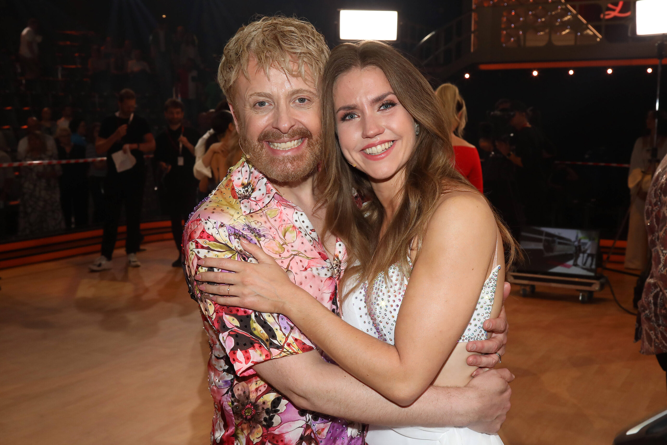 Ross Antony mit Tanzpartnerin Mariia Maksina bei Let's Dance