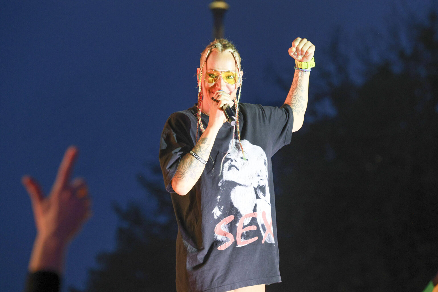 Sarah Connor beim Christopher Street Day 2026 am Brandenburger Tor in Berlin