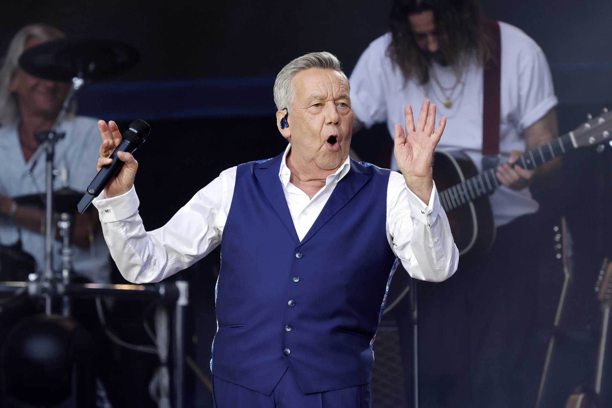 Roland Kaiser bei seinem Open-Air-Konzert auf dem KunstRasen in Bonn im August 2026
