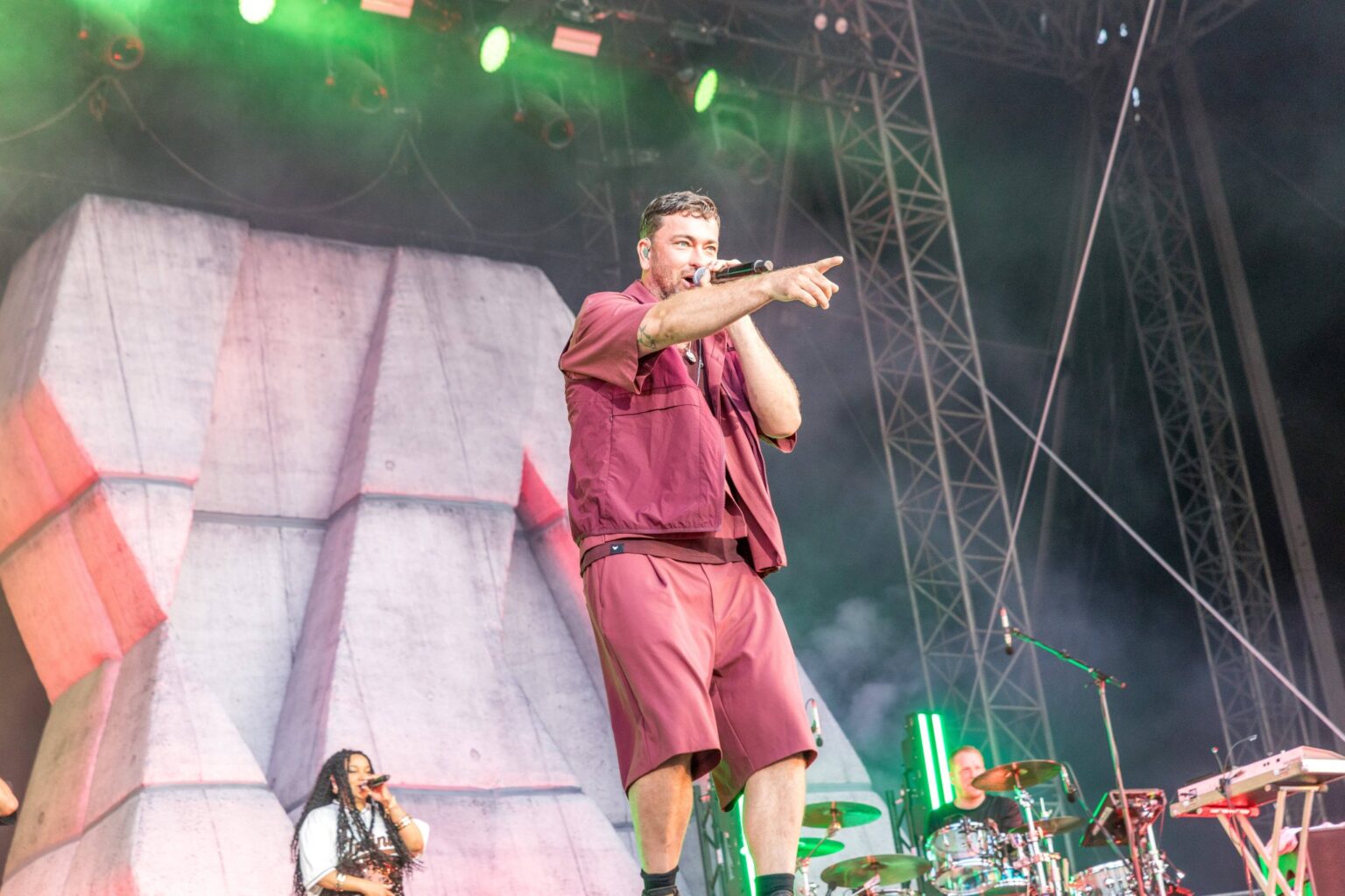 Rapper Marteria beim Highfield-Festival 2026 auf der Bühne