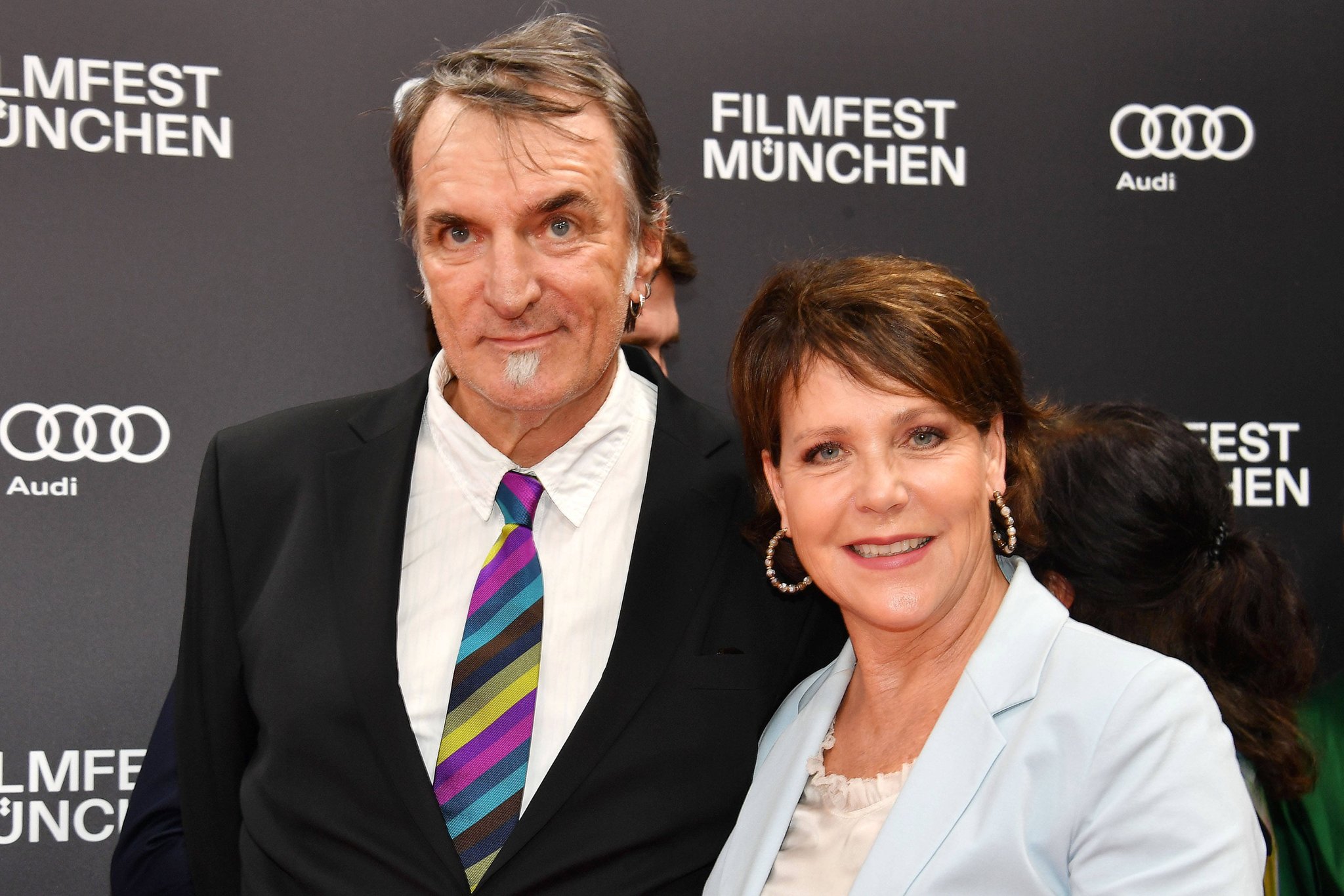 Andreas Hoppe und Janina Hartwig bei der Eröffnung des 40. Filmfest München