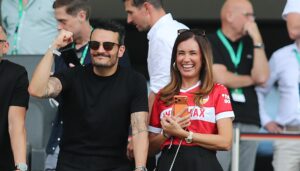 Giovanni Zarrella und Jana Ina Zarrella im Berliner Olympiastadion