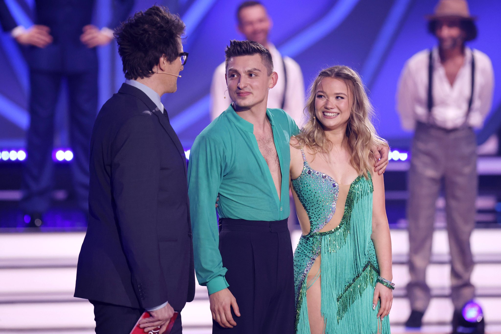 Julia Beautx und ihr Tanzpartner bei Let's Dance