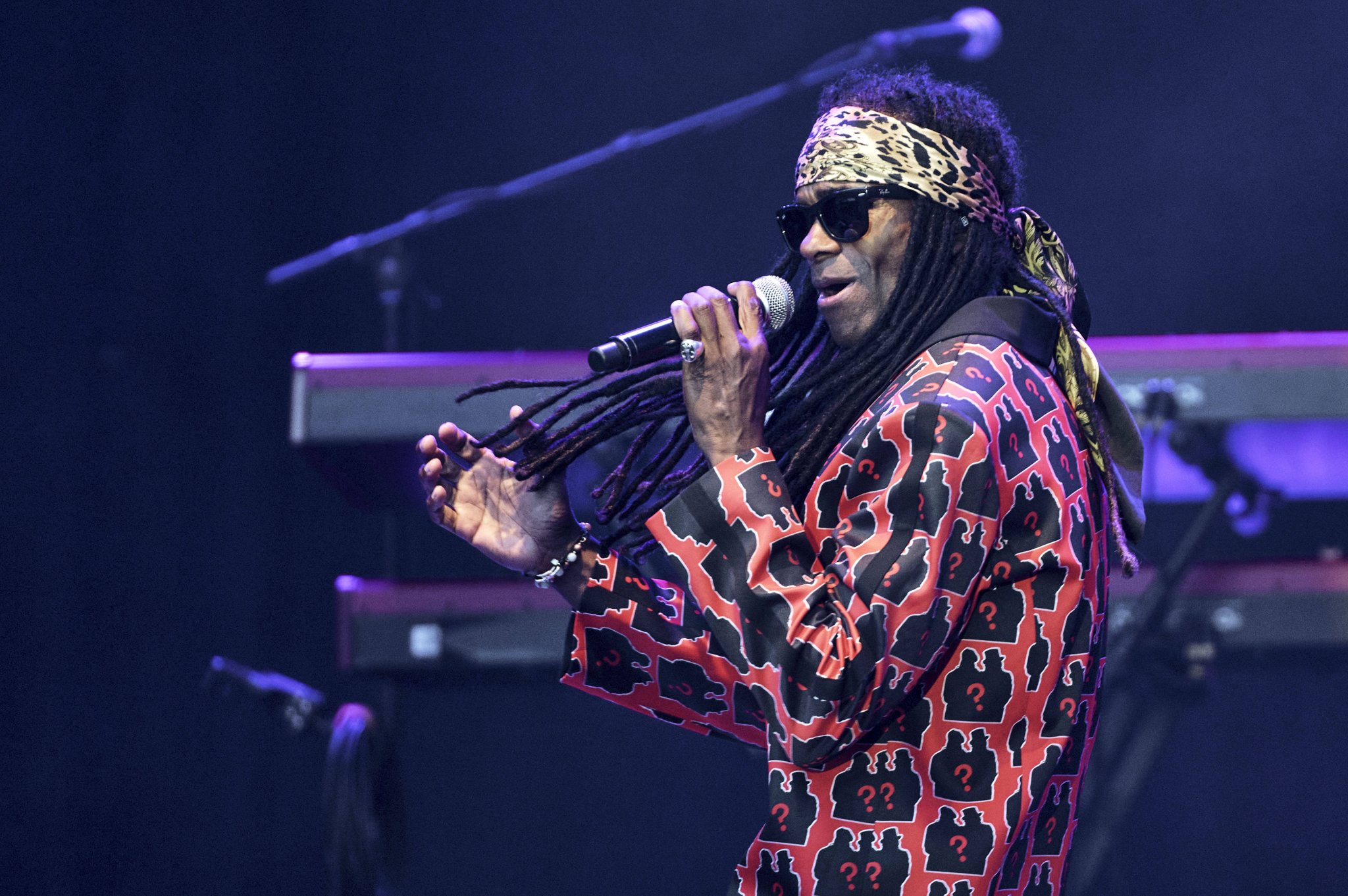 Fab Morvan singt live beim Stars of Sound Festival in Aarberg 2025
