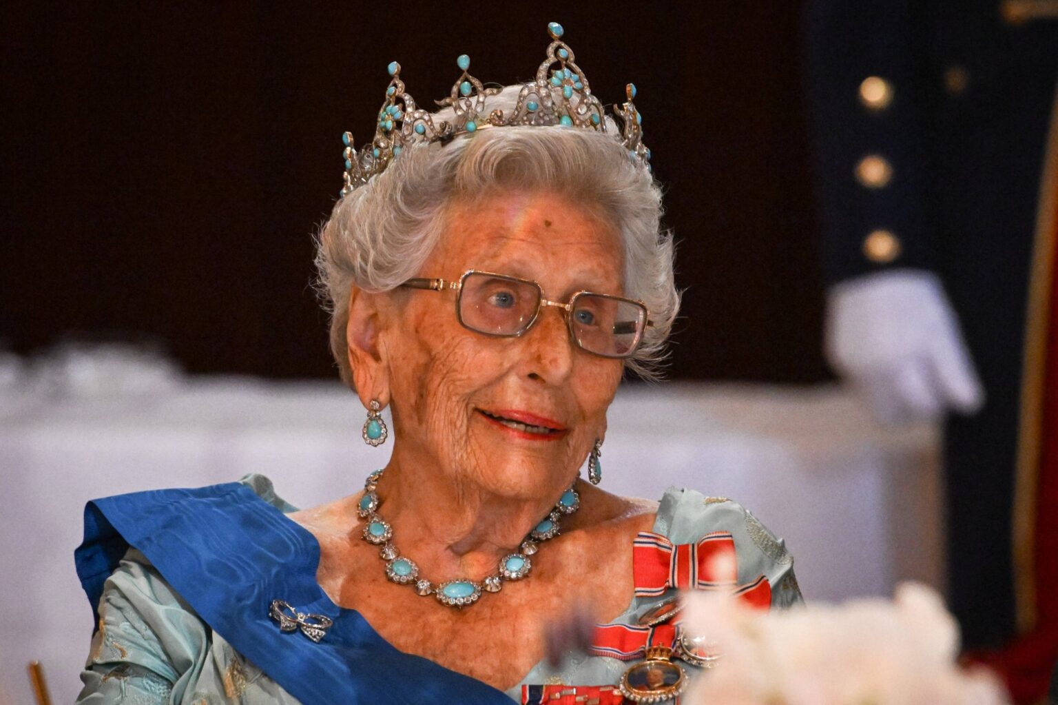 Prinzessin Astrid von Norwegen im Königsschloss Oslo, wenige Monate vor ihrem Tod