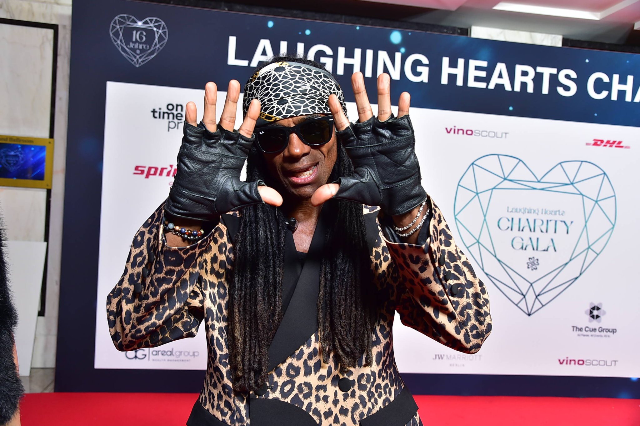 Fab Morvan beim Photocall der Laughing Hearts Charity Gala in Berlin 2025