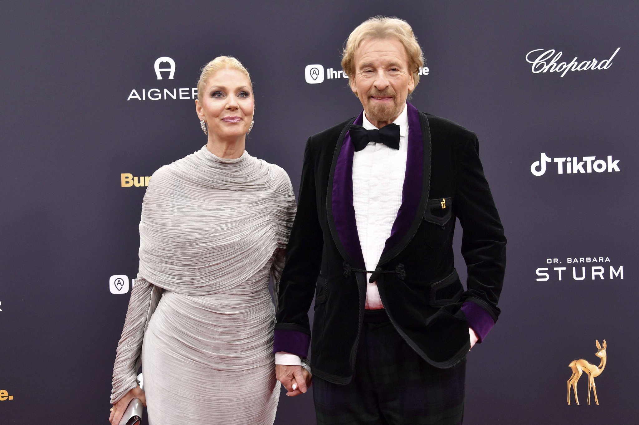 Thomas Gottschalk mit Ehefrau Karina Mroß bei der Bambi-Verleihung