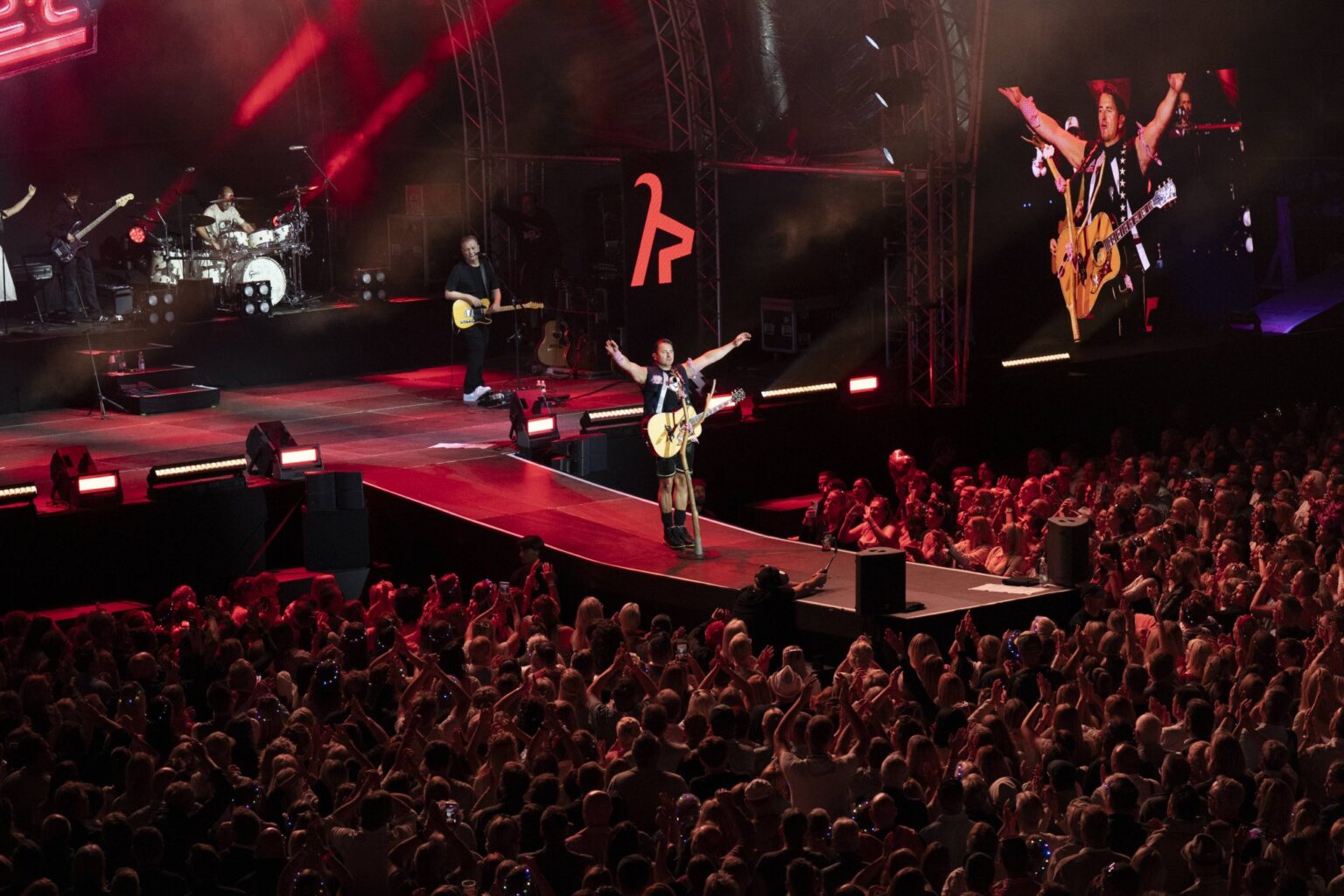 Andreas Gabalier bei einem Auftritt beim Kitzbühel Musikfestival 2026