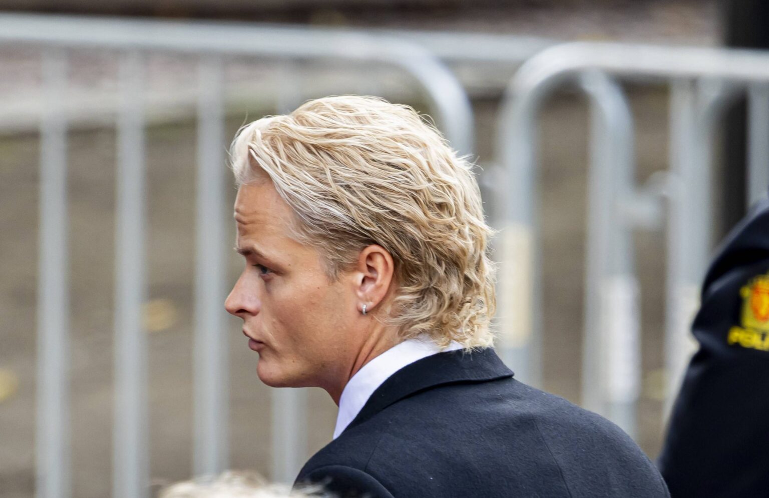 Marius Borg Høiby auf dem Weg zur Trauerfeier für König Harald V. in Oslo