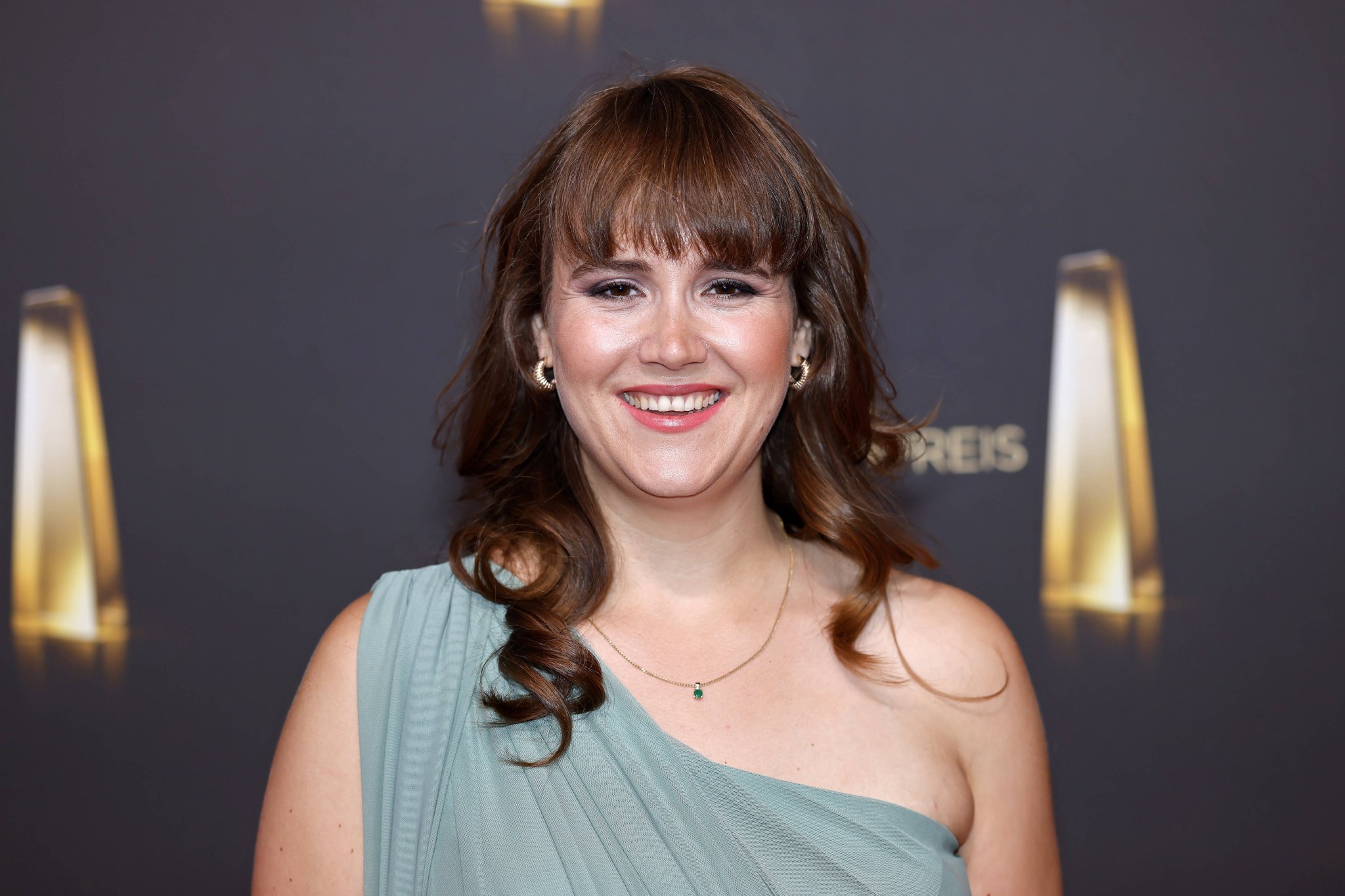 Ricarda Lang beim Deutschen Fernsehpreis 2026 in Köln