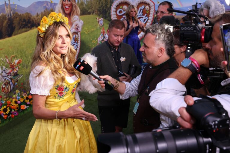 Heidi Klum beim HeidiFest 2026 im Hofbräuhaus München