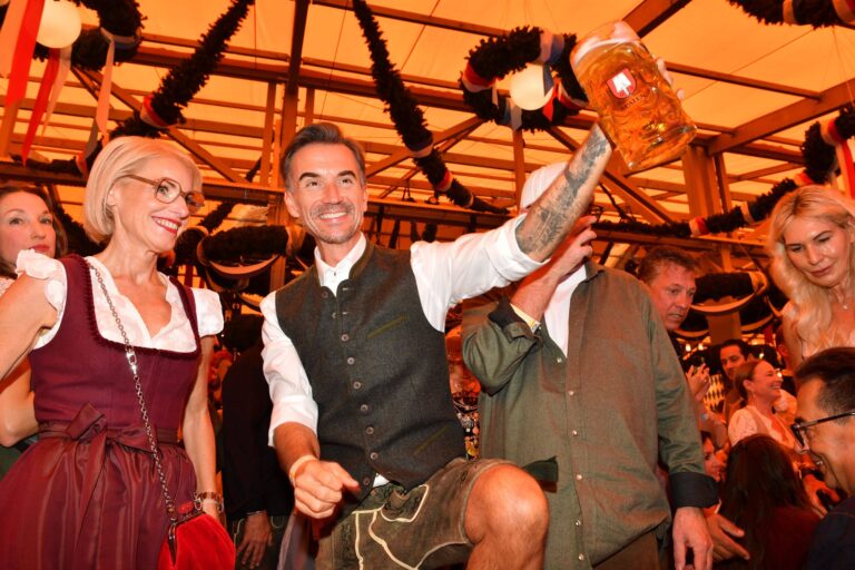 Florian Silbereisen bei der Wiesn-Eröffnung 2026 in München