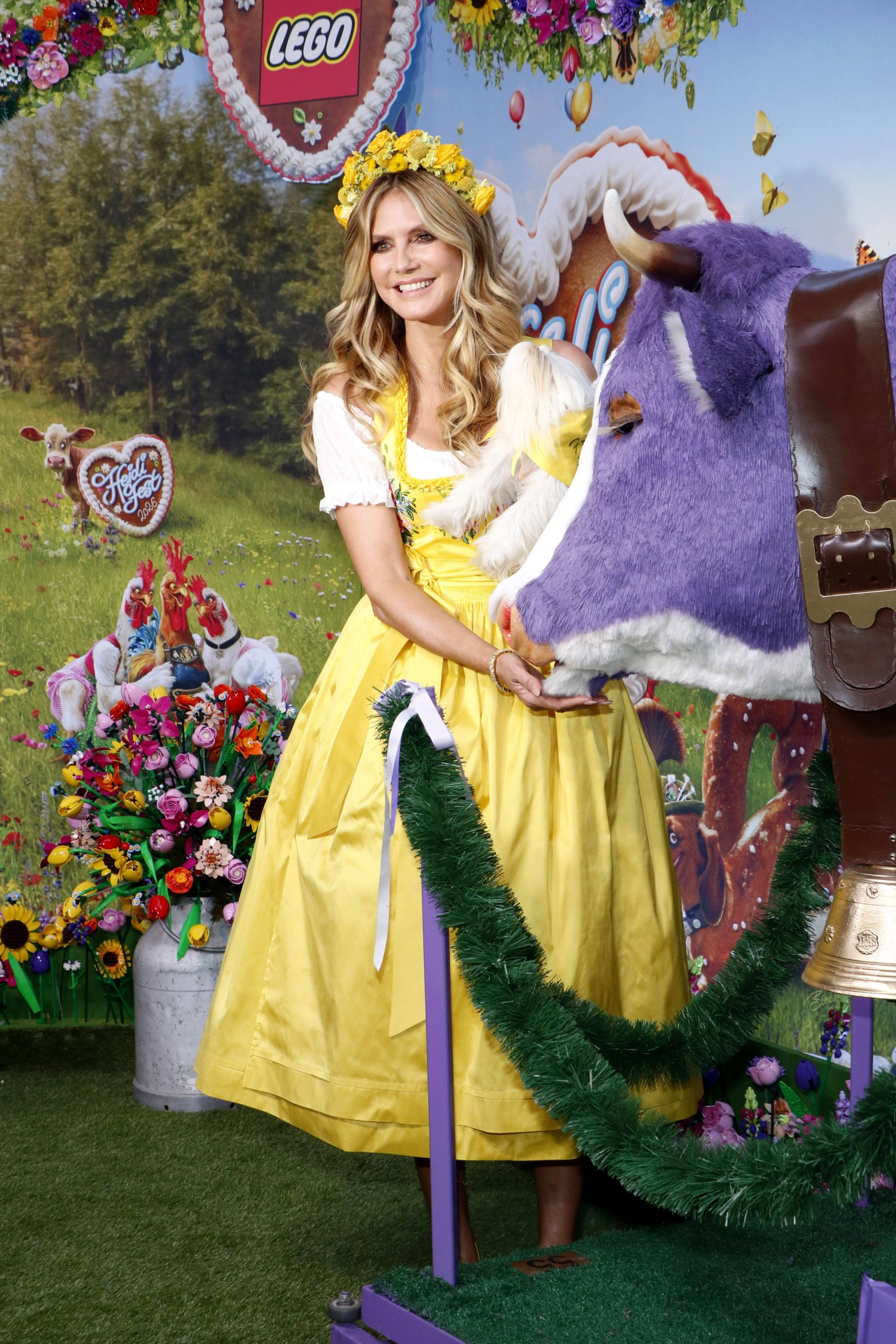 Heidi Klum beim HeidiFest im Hofbräuhaus in München