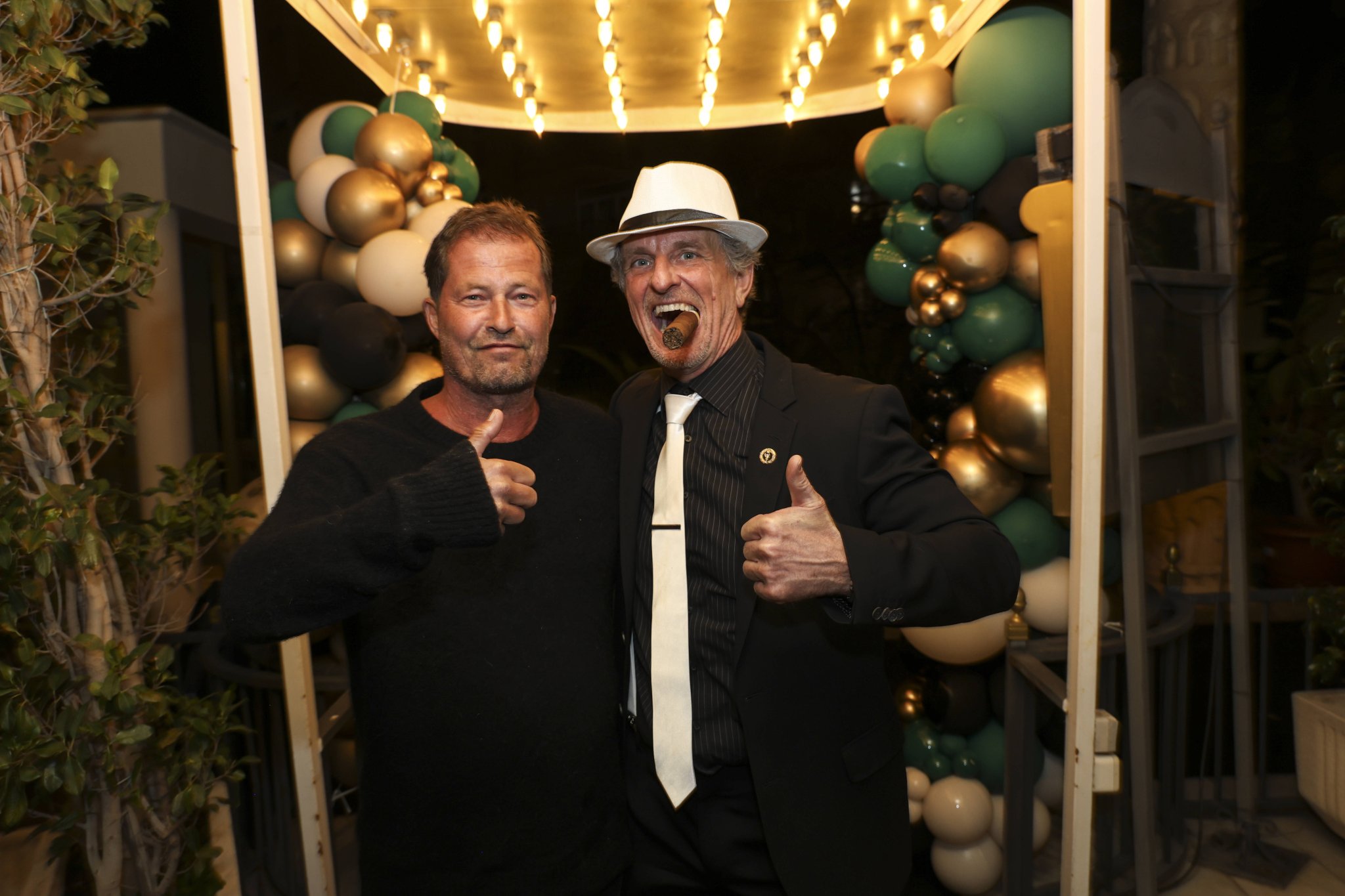 Til Schweiger beim 60. Geburtstag von Thomas Pütz auf Mallorca