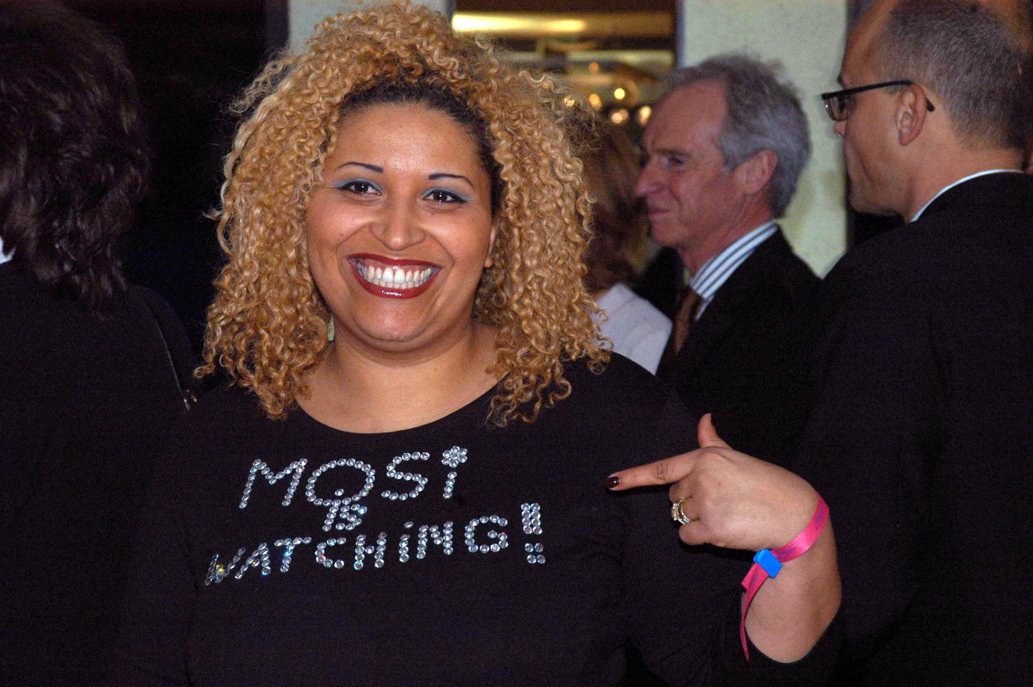 Patricia Blanco im Jahr 2005 bei einer Musical-Premiere in Füssen, vor ihren Schönheitsoperationen