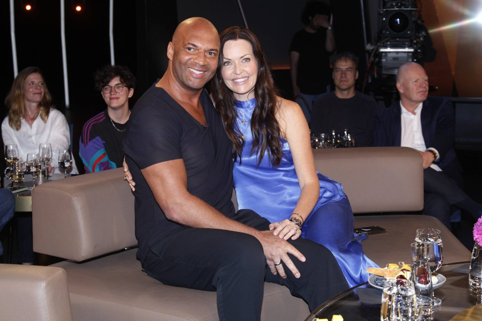 Detlef D! Soost und Ehefrau Kate Hall gemeinsam in der NDR Talk Show