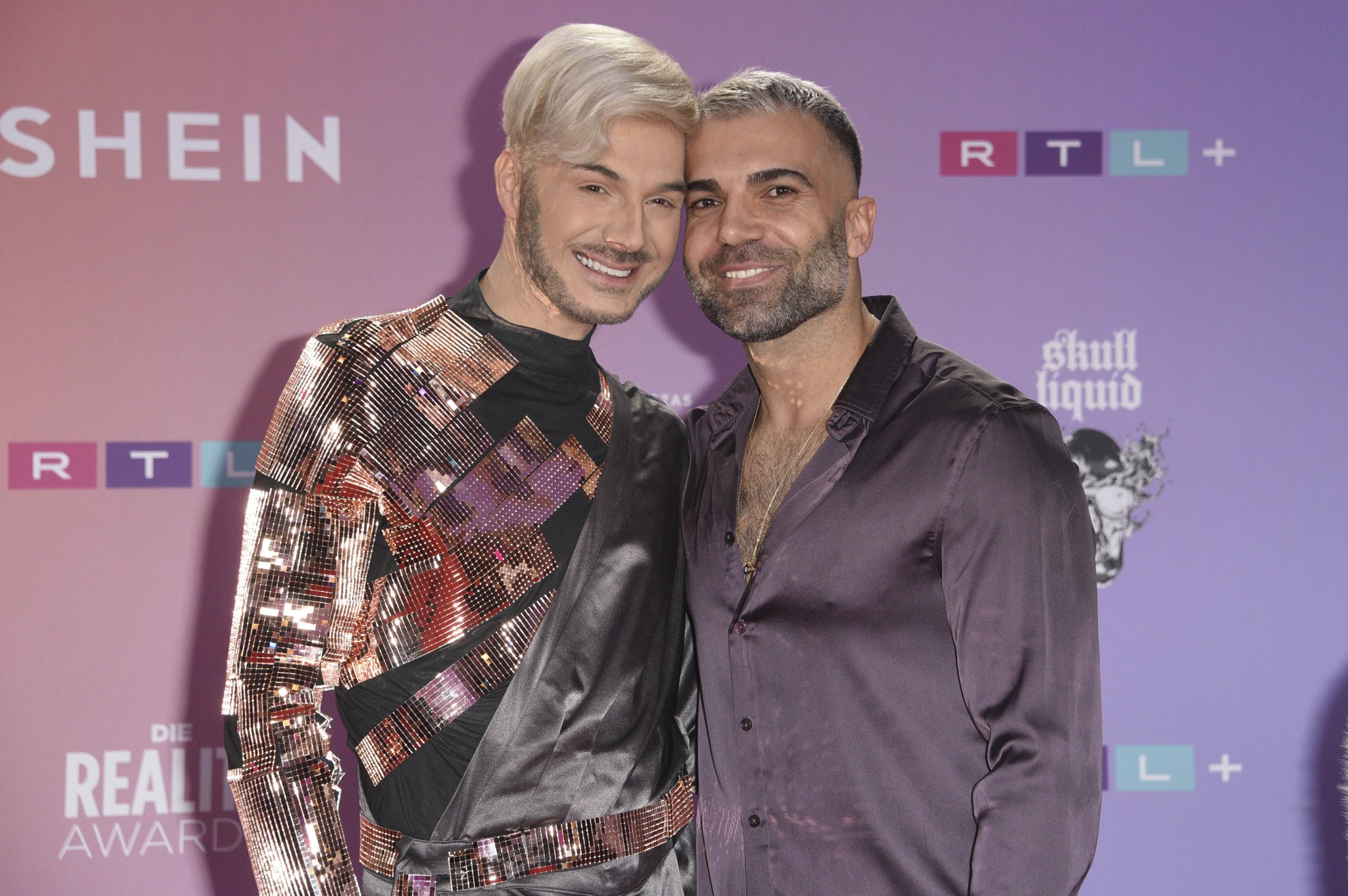Sam Dylan und Rafi Rachek bei den Reality Awards in Köln