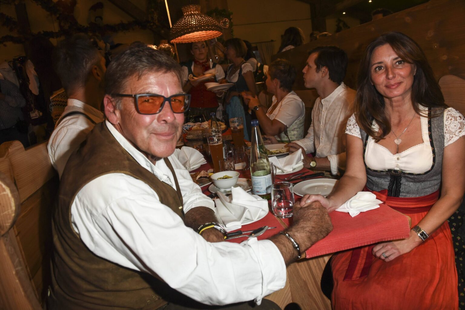 Sascha Hehn und seine heutige Ehefrau Gloria Krass auf dem Oktoberfest 2019 in München