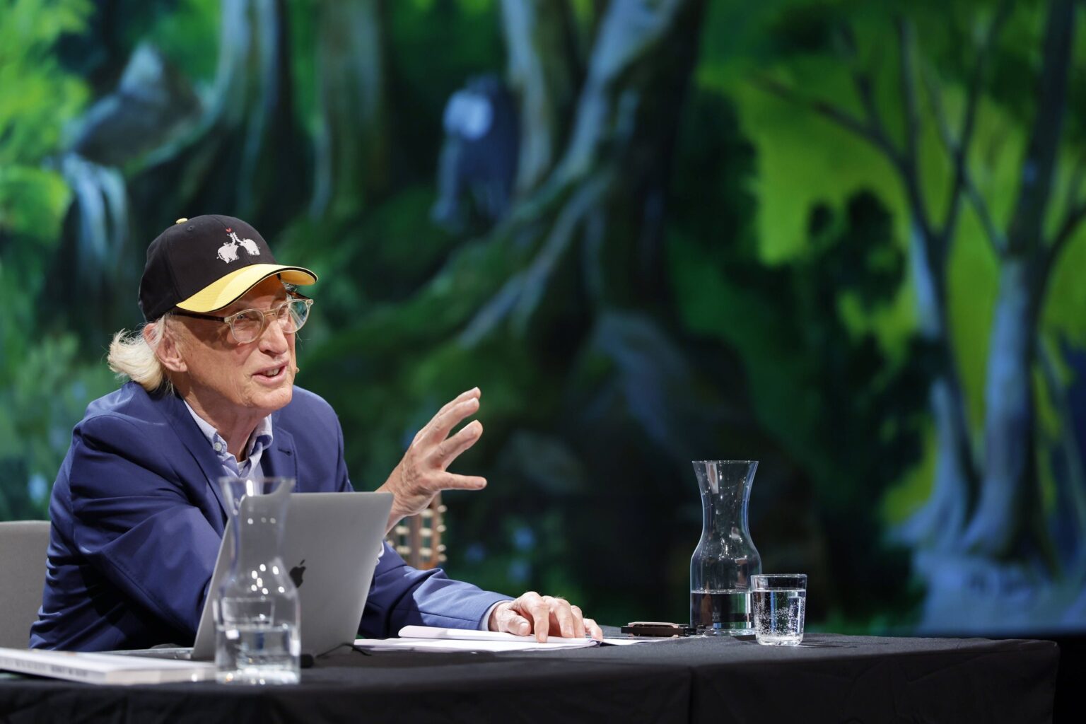 Otto Waalkes bei der Vorstellung seines Buchs „Kunst in Sicht“ in Köln
