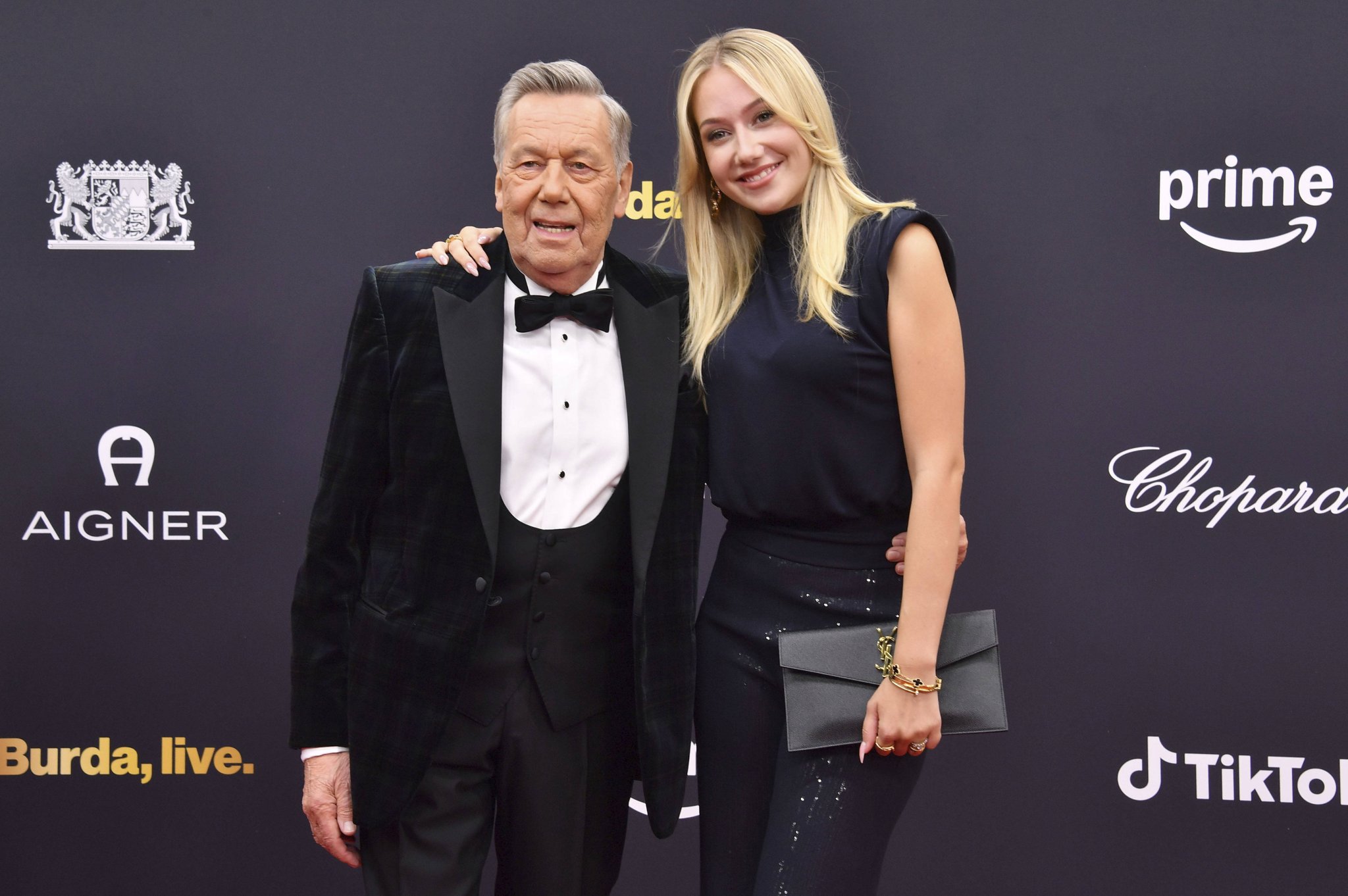 Roland Kaiser mit Tochter Annalena Keiler bei der Bambi-Verleihung in München