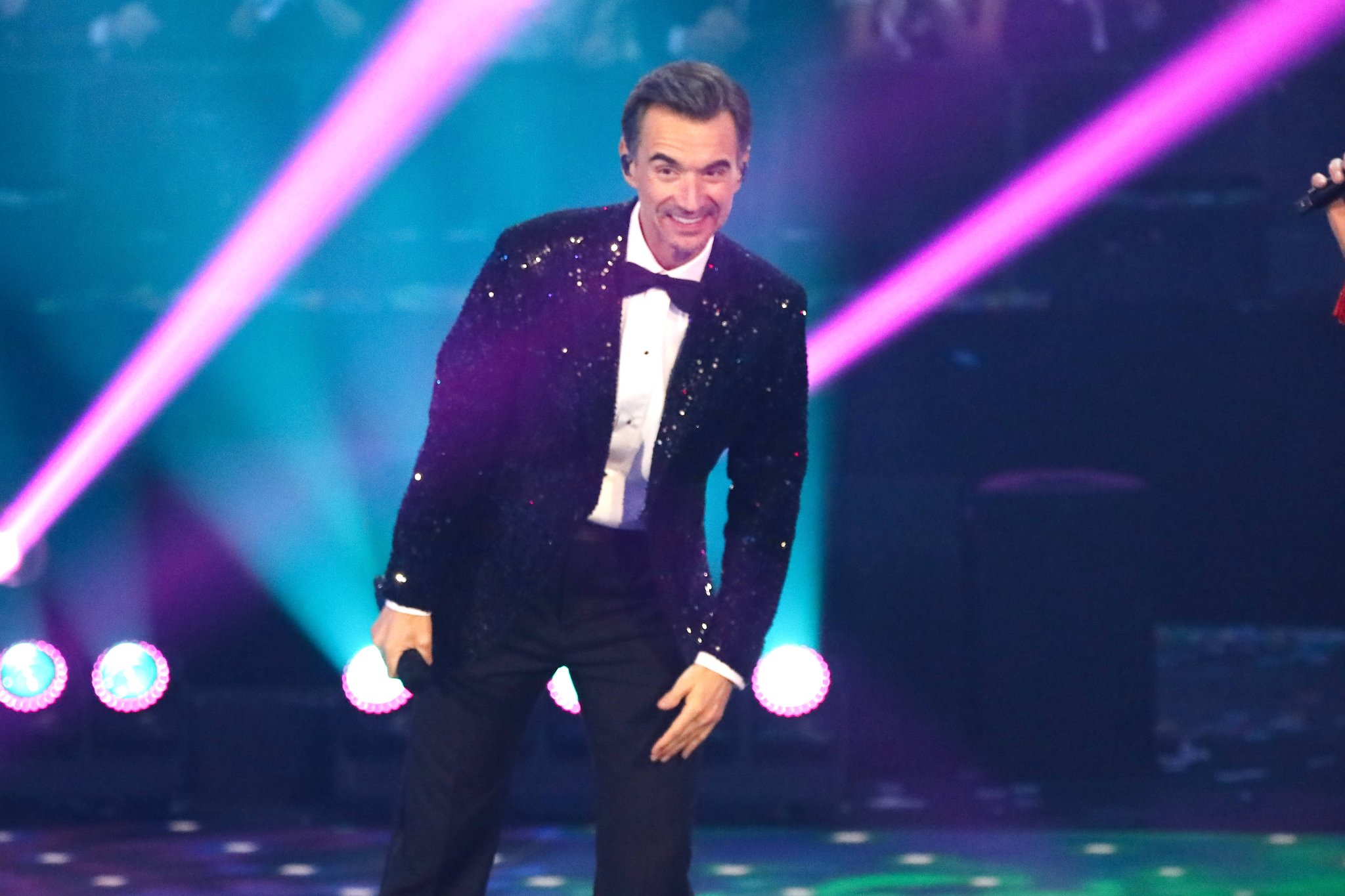 Florian Silbereisen beim Silvester-Schlagerbooom im BMW Park München