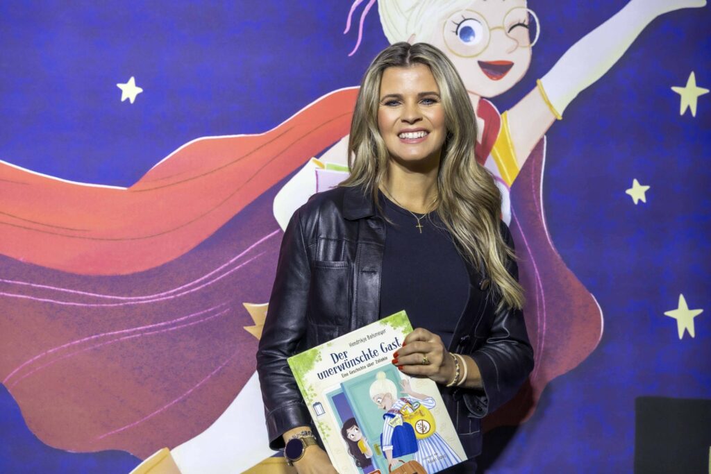 Hendrikje Balsmeyer, Ehefrau von Peter Maffay, bei einer Buchvorstellung in Köln