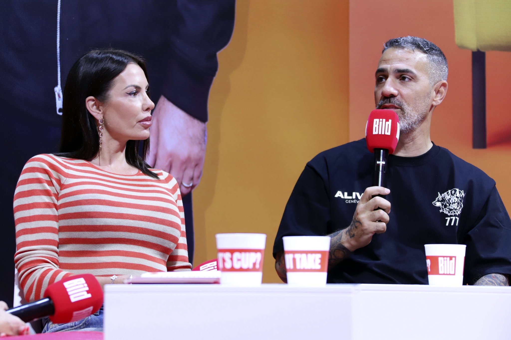 Anna-Maria Ferchichi und Bushido beim OMR Festival 2026