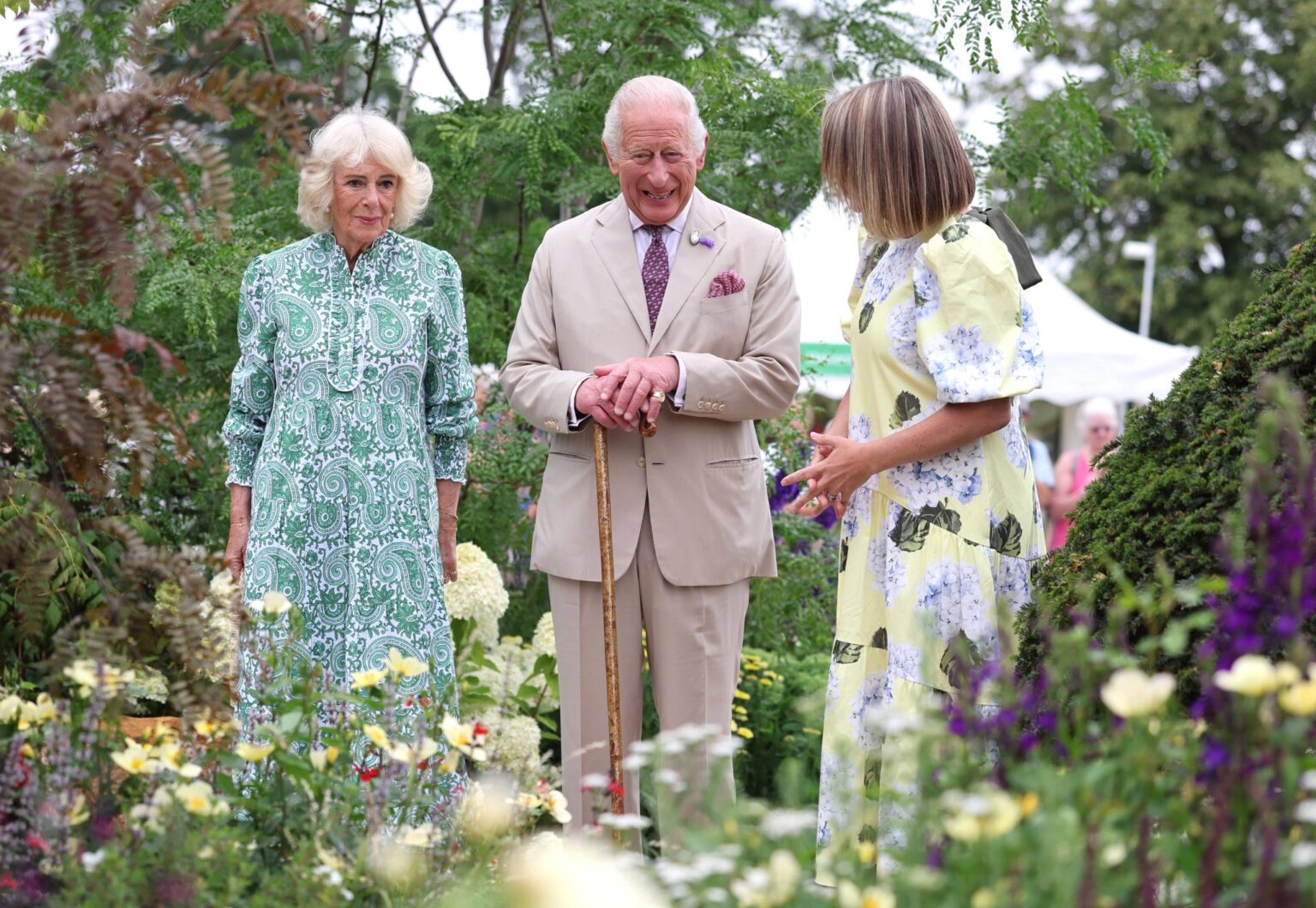 König Charles III. und Königin Camilla bei der Sandringham Flower Show 2026 in Norfolk