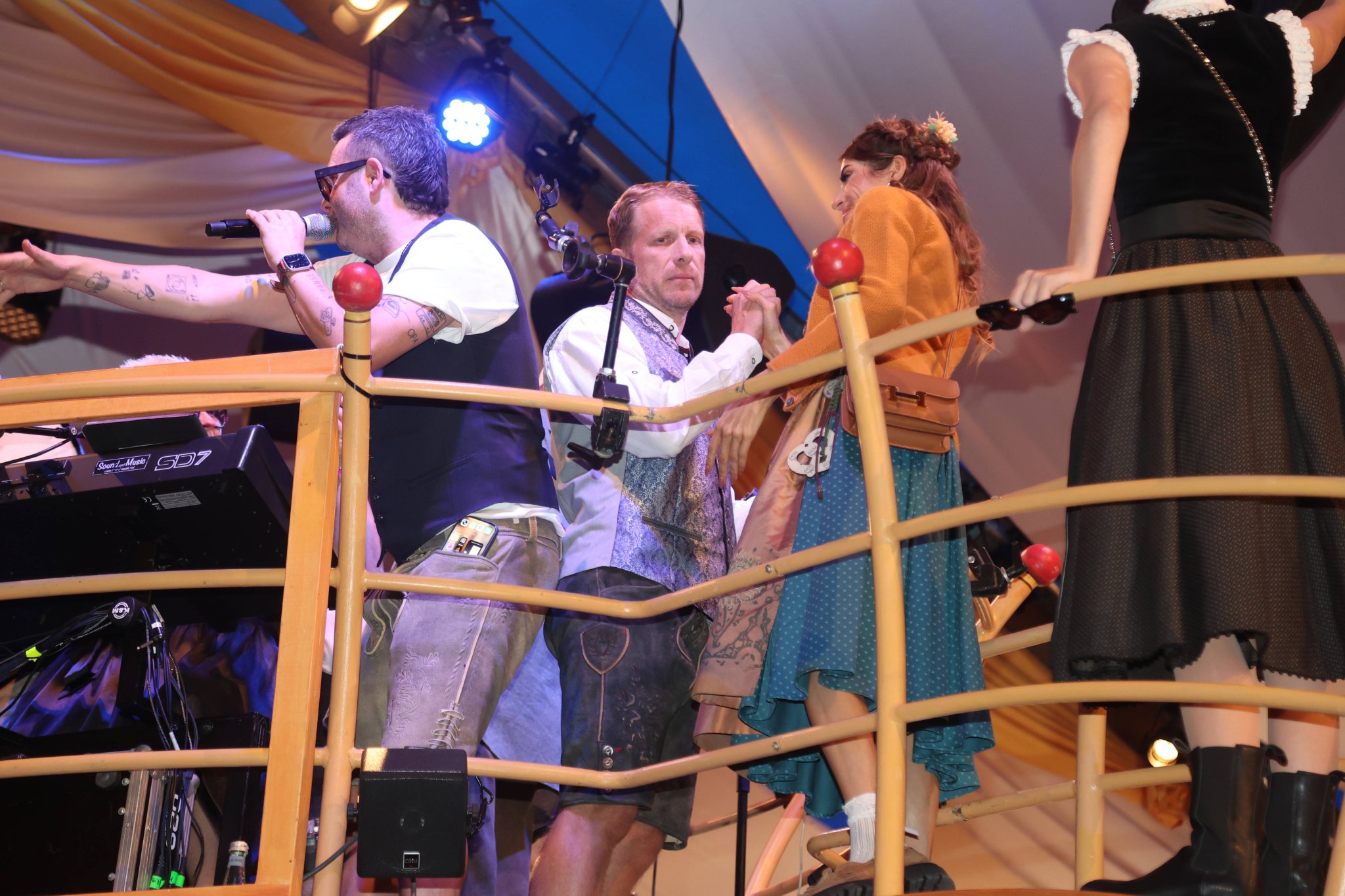 Oliver Pocher auf dem Oktoberfest in München