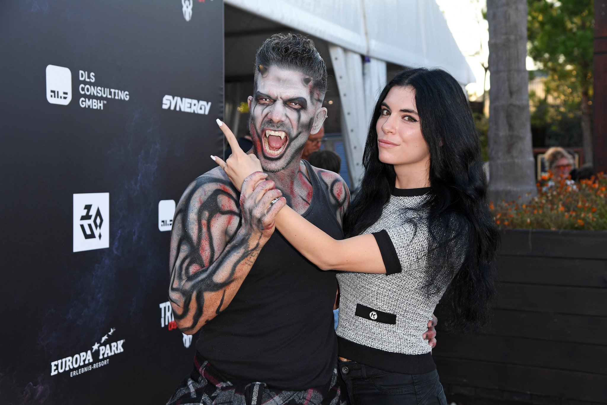 Marc Terenzi mit Freundin Priscilla DiLaura bei der Traumatica Creator Edition im Europa-Park