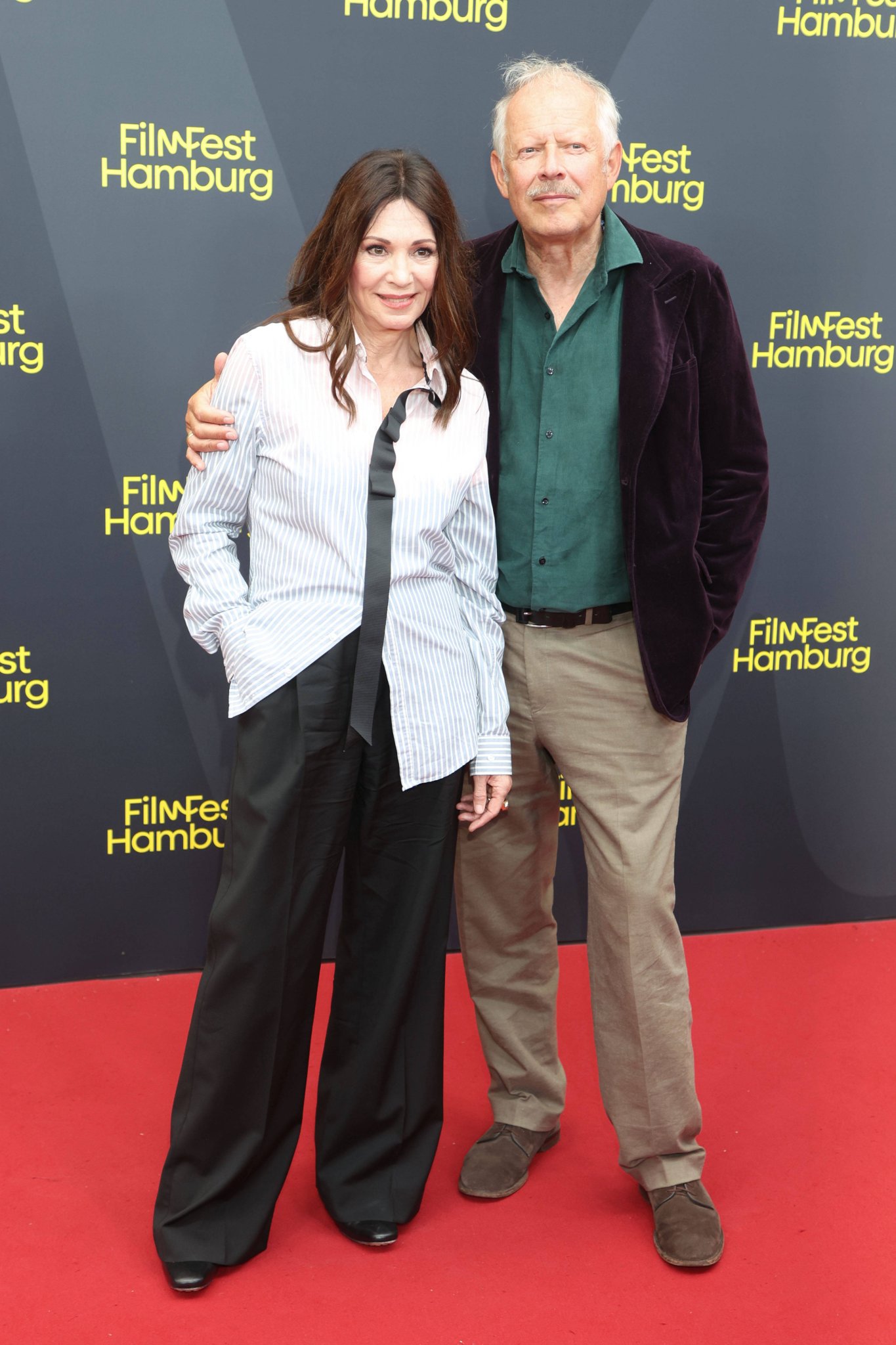 Iris Berben und Axel Milberg bei der Premiere von Die dritte Hochzeit auf dem Filmfest Hamburg 2026